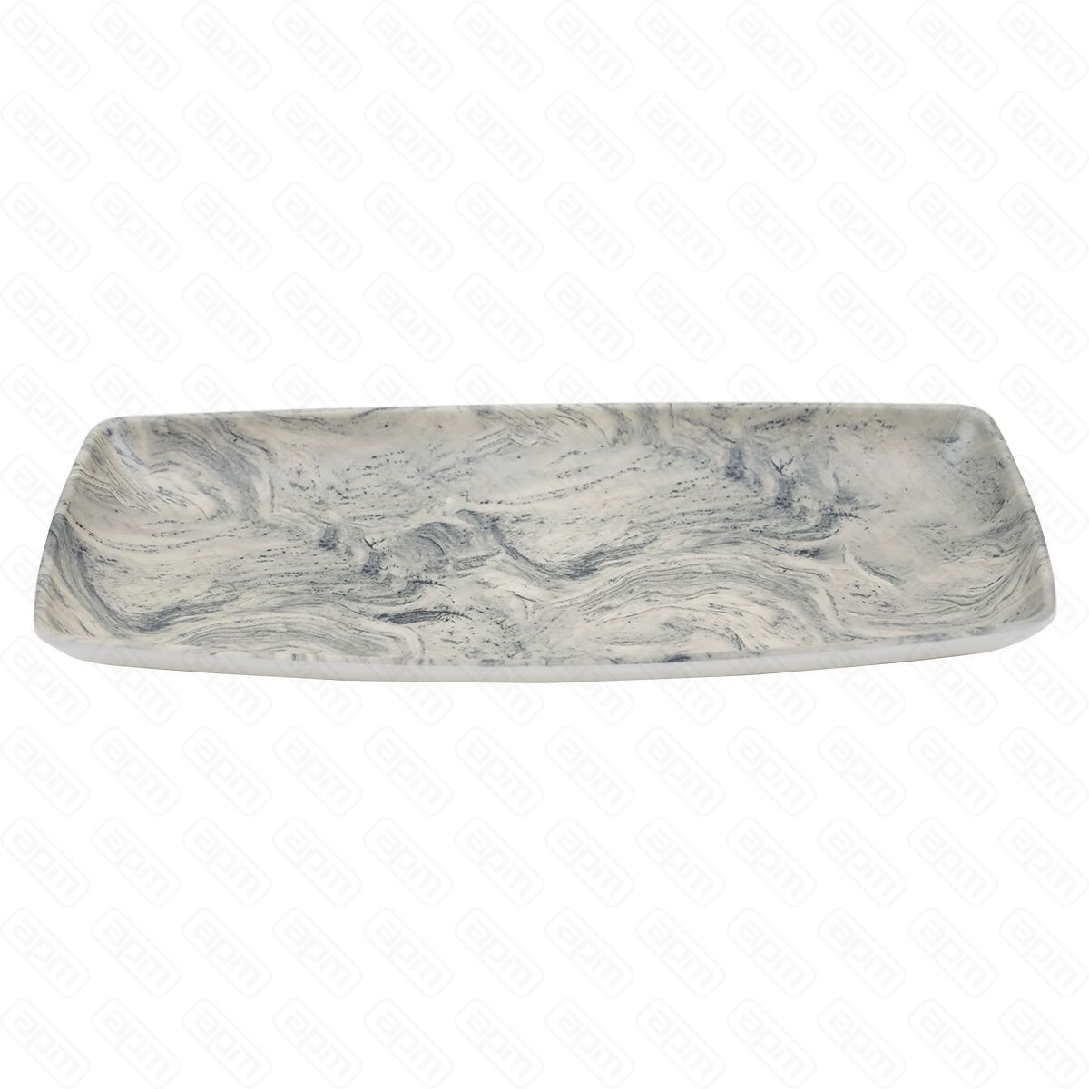 Блюдо меламиновое 331735см  PL STREAMER GREY