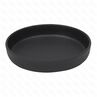 Блюдотарелка меламиновая  1226см  PL BLACK FINISH