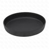 Блюдотарелка меламиновая 16433см  PL BLACK FINISH