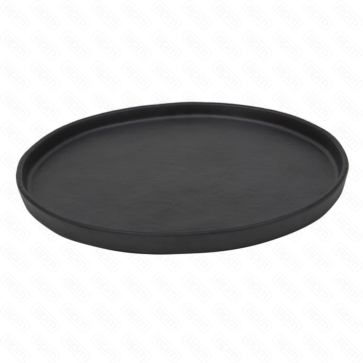 Блюдотарелка меламиновая 272см  PL BLACK FINISH