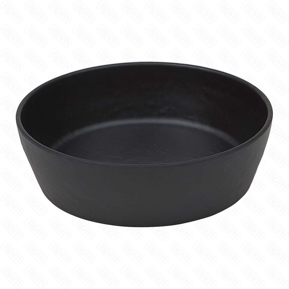 Салатник меламиновый 850 мл 1853см  PL BLACK FINISH