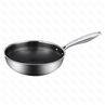 Сковорода Вок WOK 28 см h 86 см Honeycombs нерж3-х слойная ИНДУКЦИЯ PL Proff Cuisine