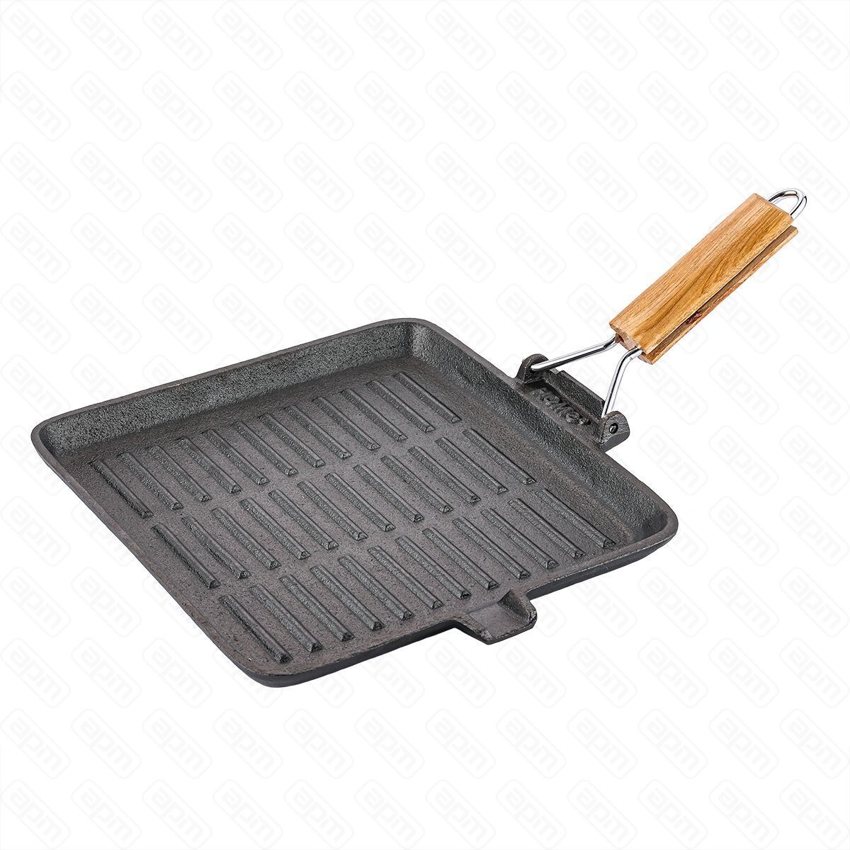 Сковородка чугуннаягриль 265282 cм PL-ProffCuisine
