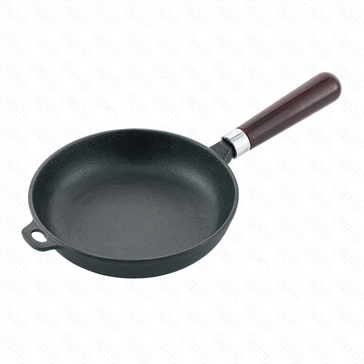 Сковородка чугуннаядеревянная ручка d20 cм PL-ProffCuisine
