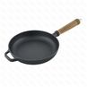 Сковородка чугуннаядеревянная ручка d225 cм PL-ProffCuisine