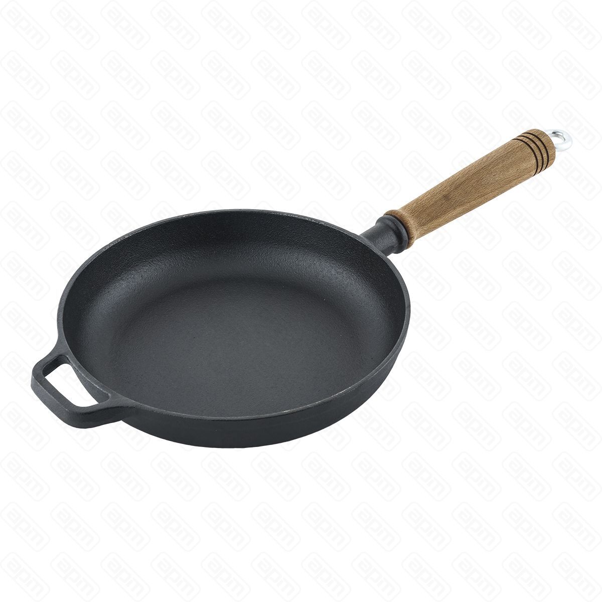 Сковородка чугуннаядеревянная ручка d225 cм PL-ProffCuisine