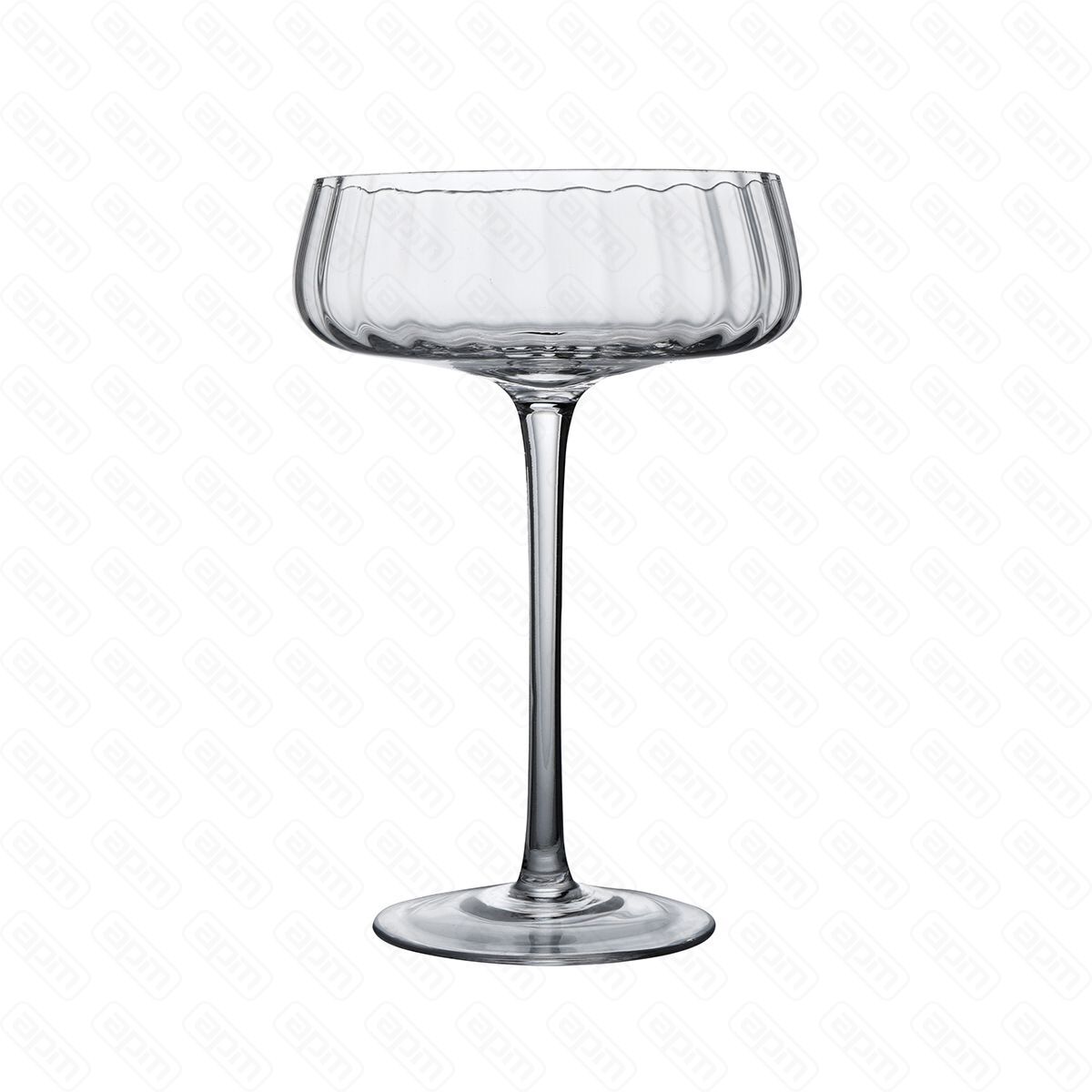 Бокал блюдце для игристого вина 320 мл серия Optical  PL-BarWare