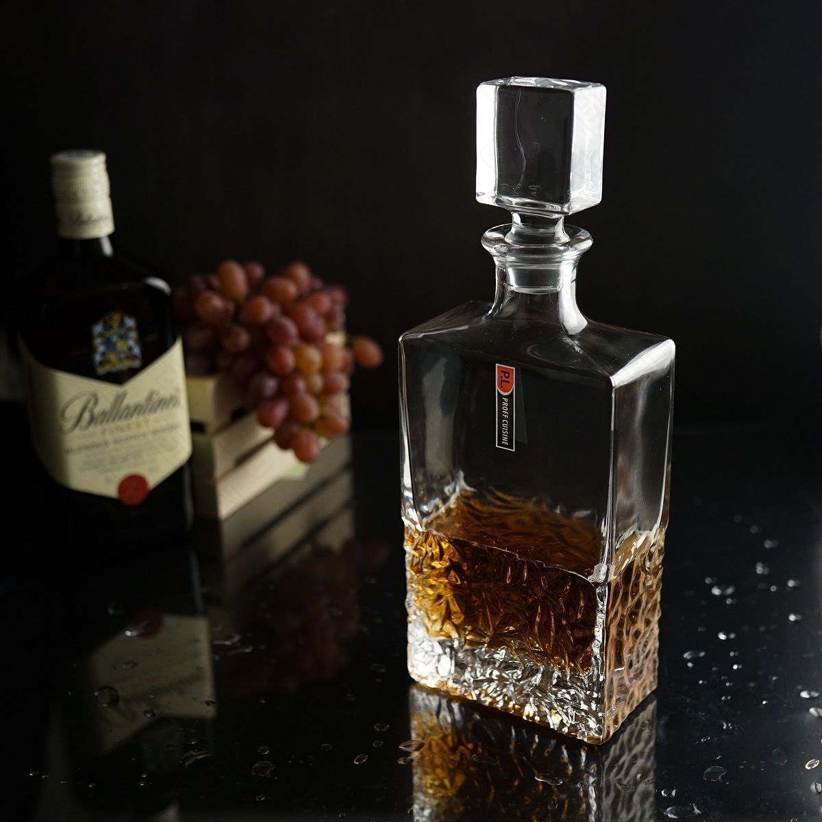 Штоф с крышкой Crystal 700 мл стекло PL - BarWare