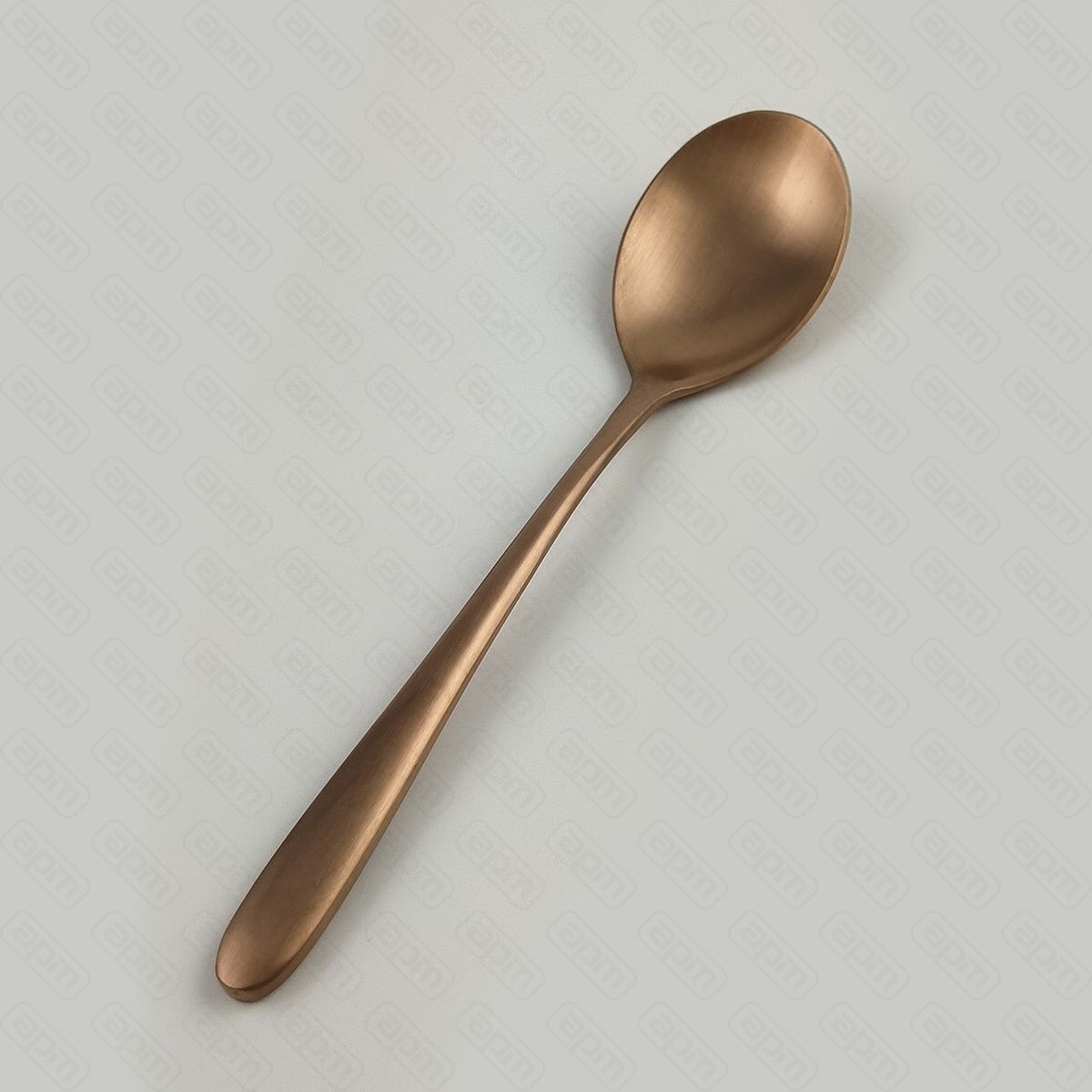 Ложка столовая покрытие PVDцвет матовая медьсерия Alessi-Copper  PL