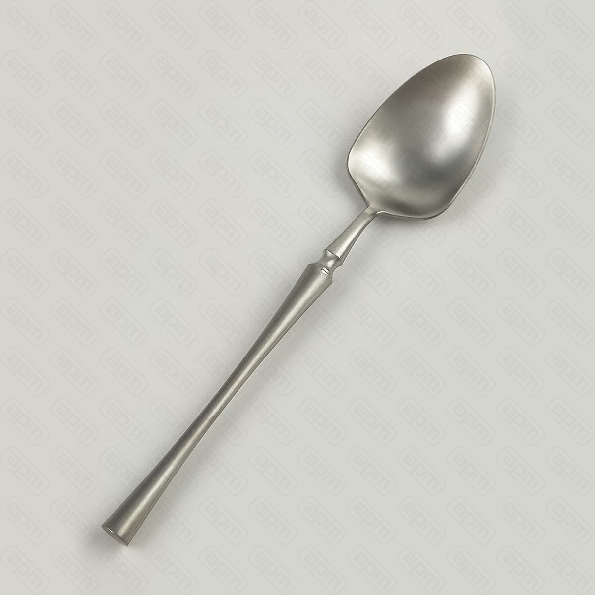 Ложка столовая серебряный матовый цветсерия 1920-Silver  PL