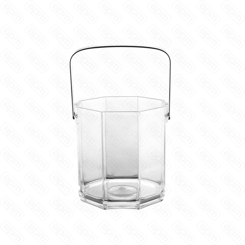 Ведерко для льда акрил h12 см d12см 1000 мл PL - BarWare