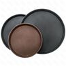 Поднос полностью прорезиненыйкоричневый d28 см  PL - BarWare