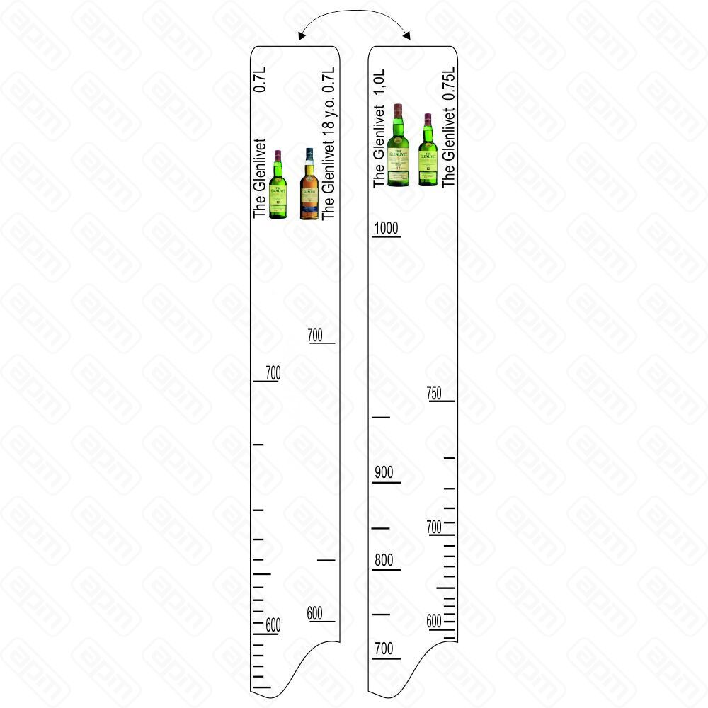 Барная линейка GLENFLIVET 1215 лет 700мл750мл1л  GLENFLIVET 18 лет 700мл PL Proff Cuisine
