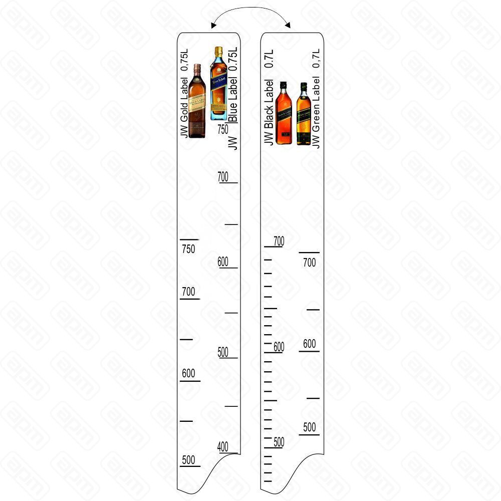 Барная линейка Johnnie Walker BlackGreen 700мл Gold  Blue 750мл PL Proff Cuisine