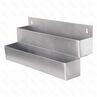 Подставка барная 2 яруса на 20 бутылок 1072125 см нержавейка PL - BarWare