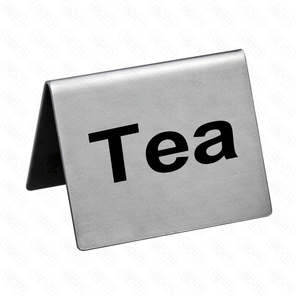 Табличка Tea 54 см сталь PL Proff Cuisine