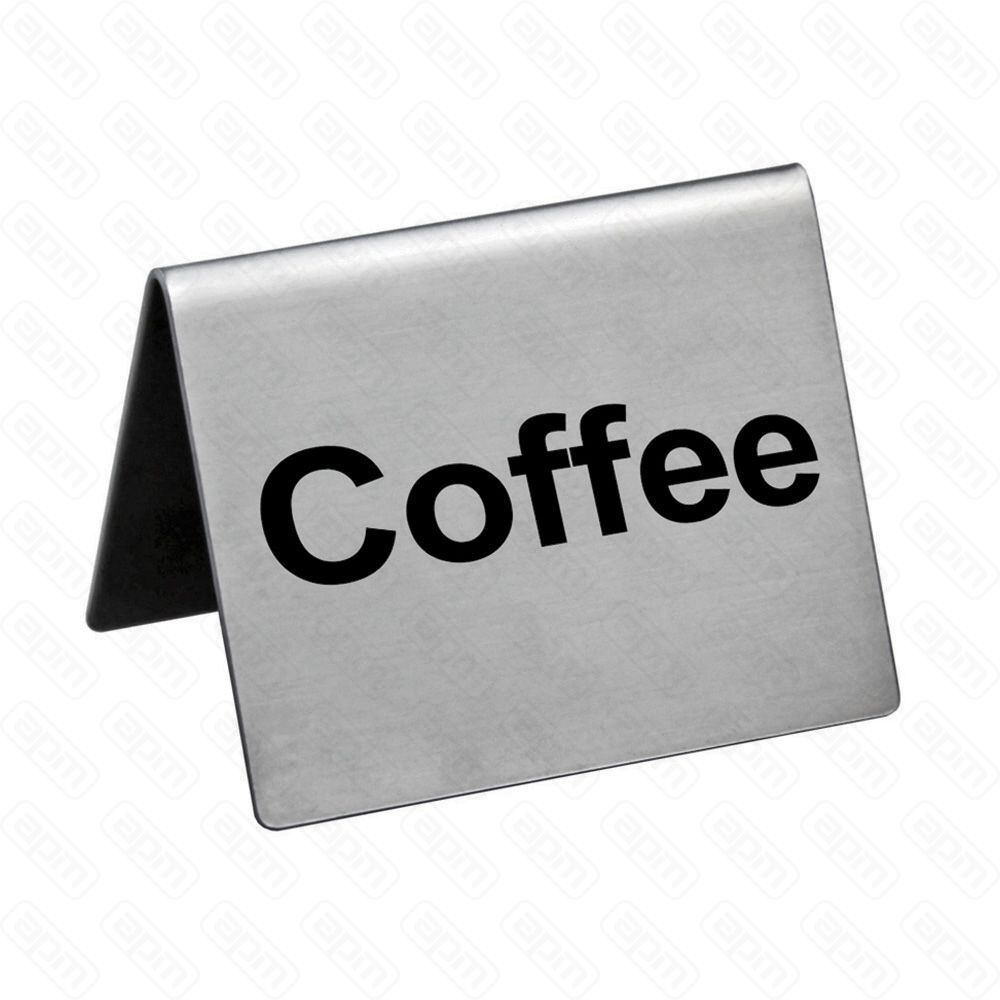 Табличка Coffee 54 см сталь PL Proff Cuisine