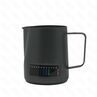 Питчер Latte Pro черный с температурным индикатором 480 мл тефлоновое покрытие PL Proff Coffee