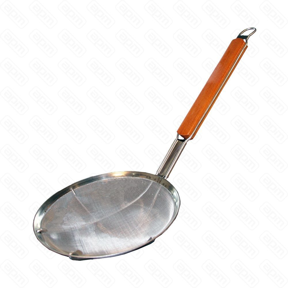 Шумовка сетчатая с деревянной ручкой d 20 см l 49 см PL Proff Cuisine