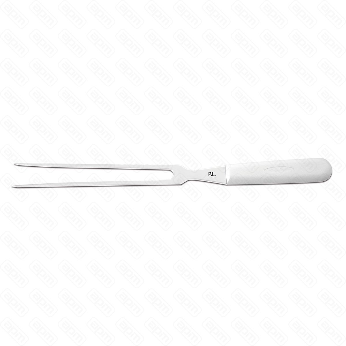 Вилка поварская PRO-Line 175 см белая пластиковая ручка PL Proff Cuisine
