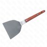 Лопатка для тепаньяки металлическая с деревянной ручкой w 105 см l 19 см PL - Proff Chef Line
