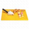 Доска разделочная 604018 см желтая пластик PL Proff Cuisine