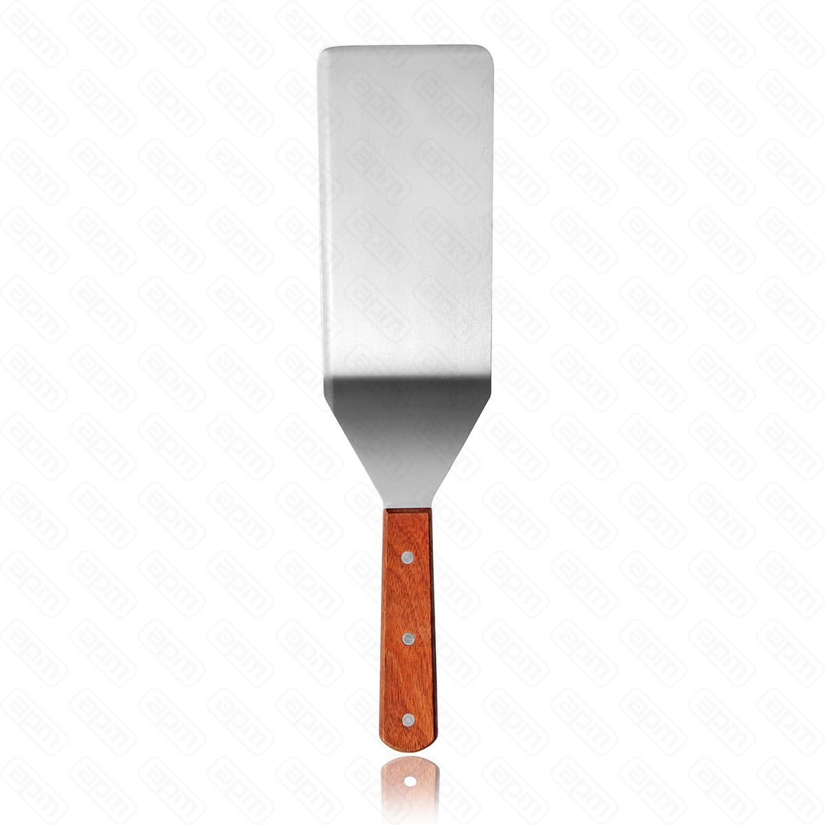 Лопатка металлическая 2510 см 24973деревянная ручка  PL Proff Cuisine