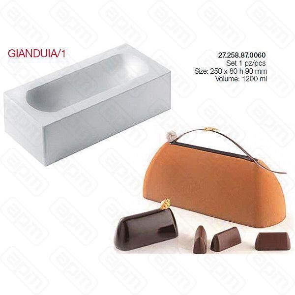 Форма кондитерская Silikomart GIANDUIA1 258 см h 9 см силикон Италия
