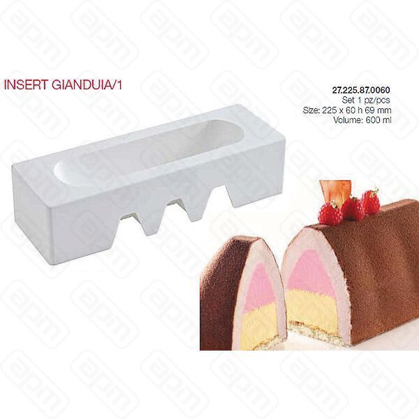 Форма кондитерская Silikomart INSERT GIANDUIA1 2256 см h 69 см силикон Италия
