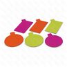 Подложка кондитерская двусторонняя 8 см салатовыйфуксия 200 шт Garcia de Pou