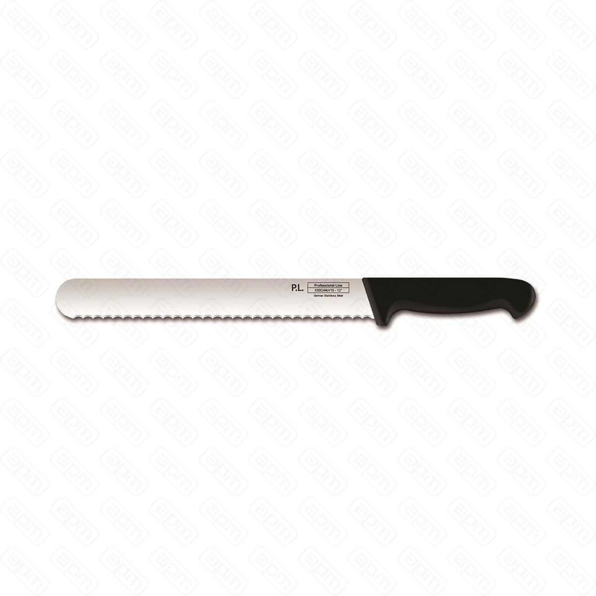 Нож  PRO-Line 30 см черная пластиковая ручка PL Proff Cuisine