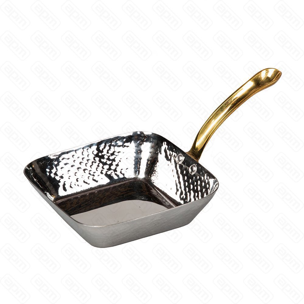 Сковородка порционная с ручкой 153 см нержавейка PL Proff Cuisine