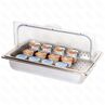 Гастроемкость перфорированная с крышкой GN11-65 мм металл PL Proff Cuisine