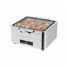 Мармит электрический Romaс обзорным стеклом 2365 мм 55 л 220V 900W SUNNEX - PL