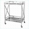 Тележка сервировочнаянержавеющая сталь 754597 см  PL--Hotelware