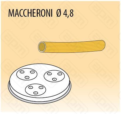 Насадка для MPF 25MPF 4 MACCHERONI FIMAR паста диам 48 мм