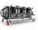 Кофемашина Sanremo Caf Racer Naked 3 гр черно-красная