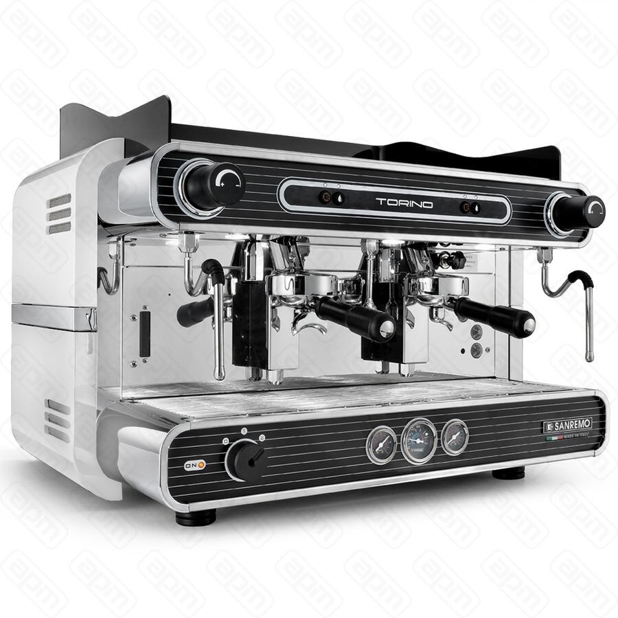 Кофемашина Sanremo Torino SAP полуавтомат 2 гр  белая