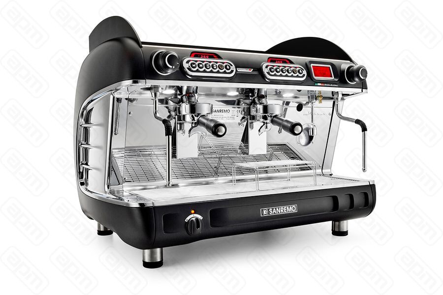 Кофемашина Sanremo Verona RS SED автомат 2 высокие гр чрная