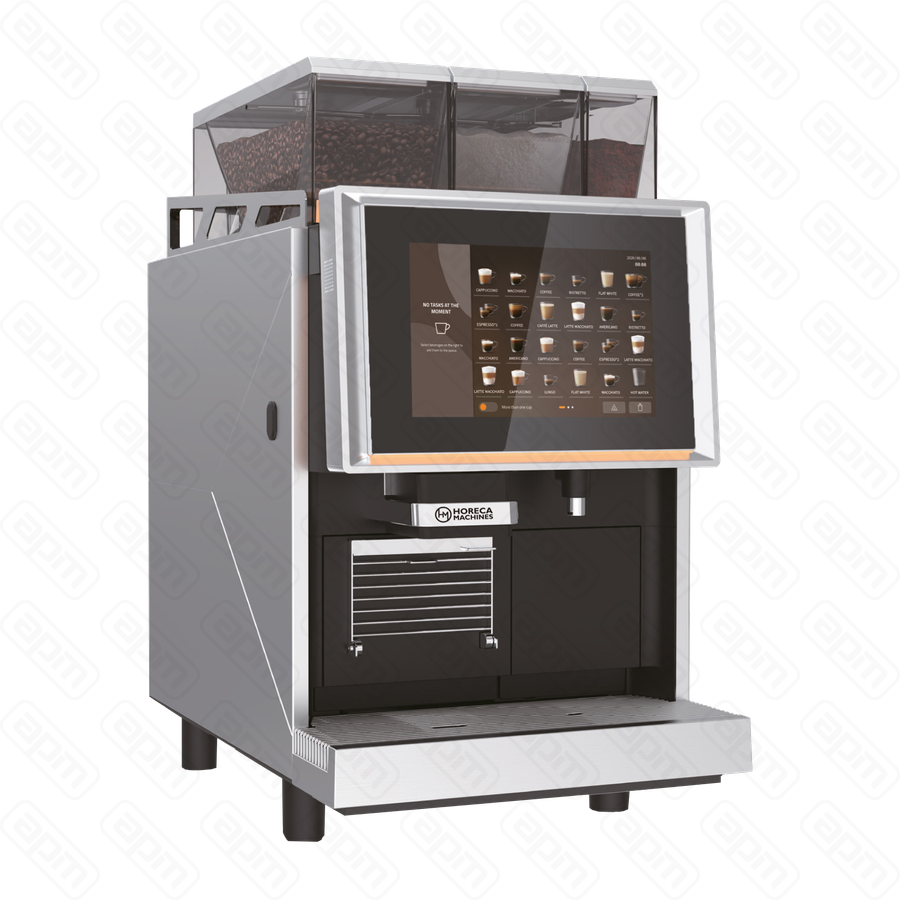 Кофемашина суперавтоматическая HORECA MACHINES Y580C 1G 2P Silver