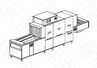 МАШИНА ПОСУДОМОЕЧНАЯ DIHR QX 246 SXDDESANX-BeltDRF99MBHRF102 ЧАСТИ