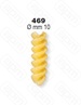 ФОРМА LA MONFERRINA ДЛЯ DOLLY  PNUOVA FUSILLI 2 PRINCIPI 10 ММ ДИАМЕТР 469 БРОНЗА