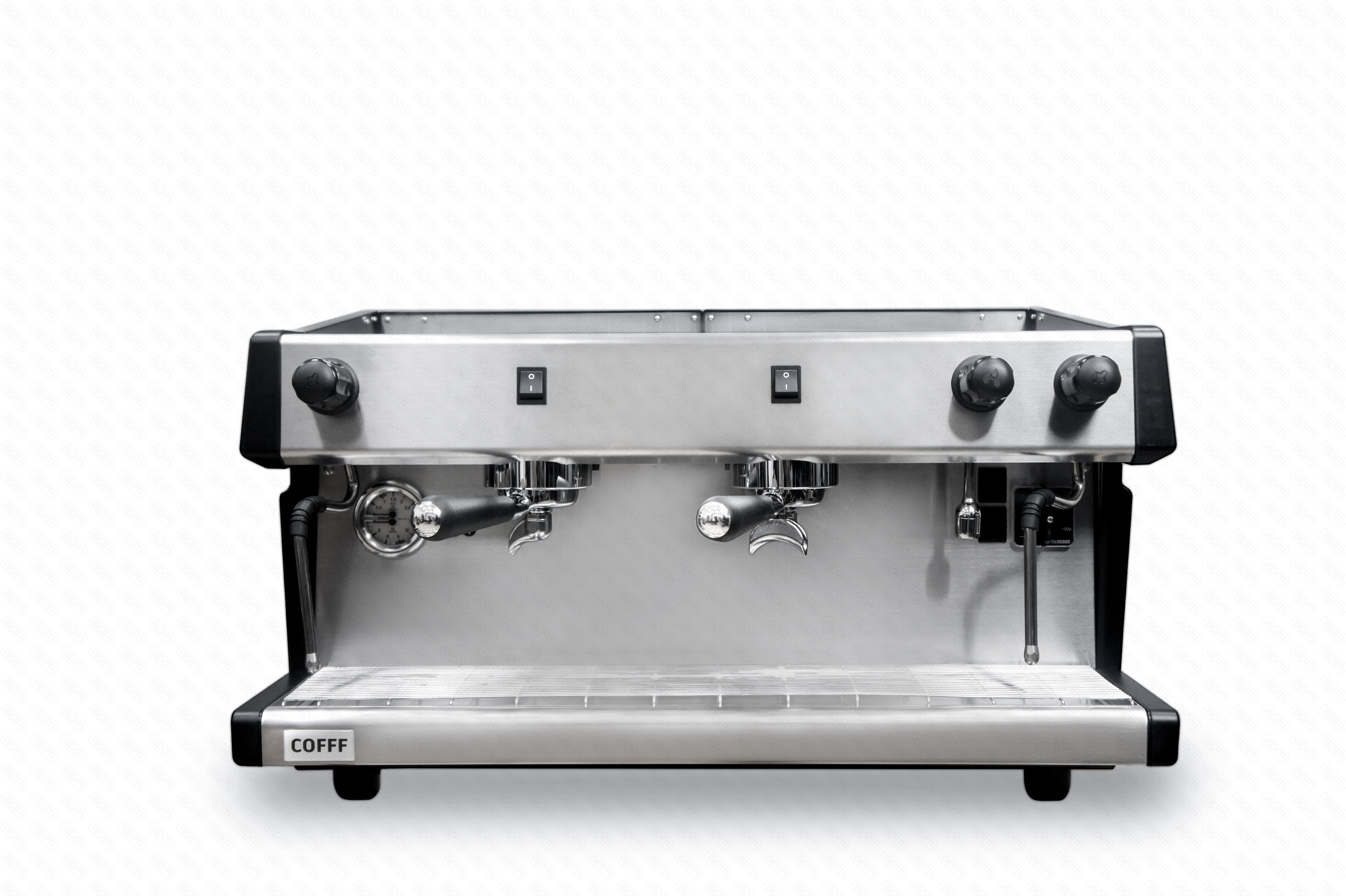 Кофемашина рожковая COFFF LIVE 2 GR S 2 группы полуавтомат черная COFFEE MACHINE COFFF LIVE 2 GR S BLACK