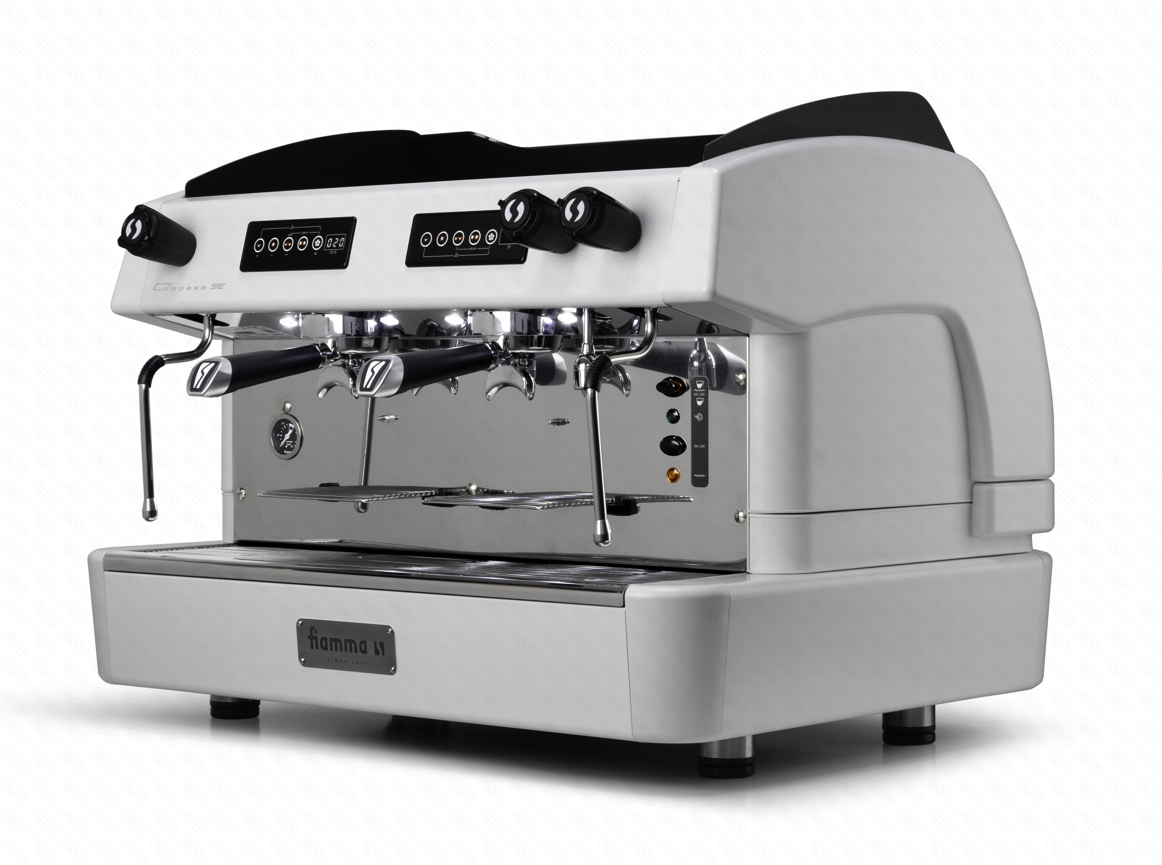 Кофемашина рожковая FIAMMA COMPASS 2 SE TC WHITE автомат 2 группы COFFEE MACHINE COMPASS 2 SE TC WHITE