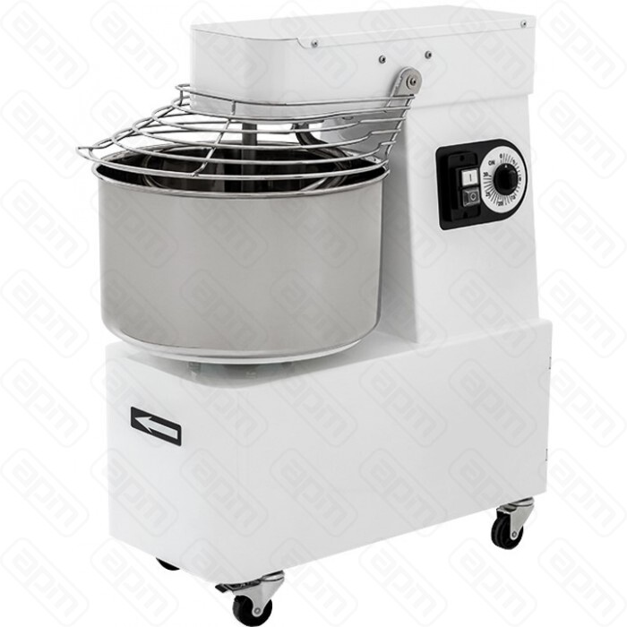 Тестомес спиральный PRISMAFOOD IBM 15 SPIRAL MIXER IBM 15 quotEVOquot WITH TIMER AND CASTORS