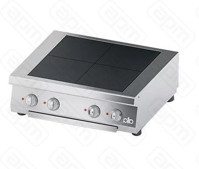 Плита электрическая 4-х конфорочная K7ERU10TT ELECTRIC RANGE 4 HOTPLATES