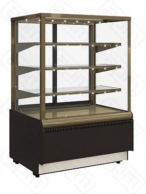 Витрина холодильная Полюс KC70 VM 06-2 STANDARD Паттерн открытая 0106 Седой дуб