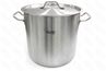 Кастрюля нерж с тройным дном 350х320мм объем 30L с двручками101331 Viatto