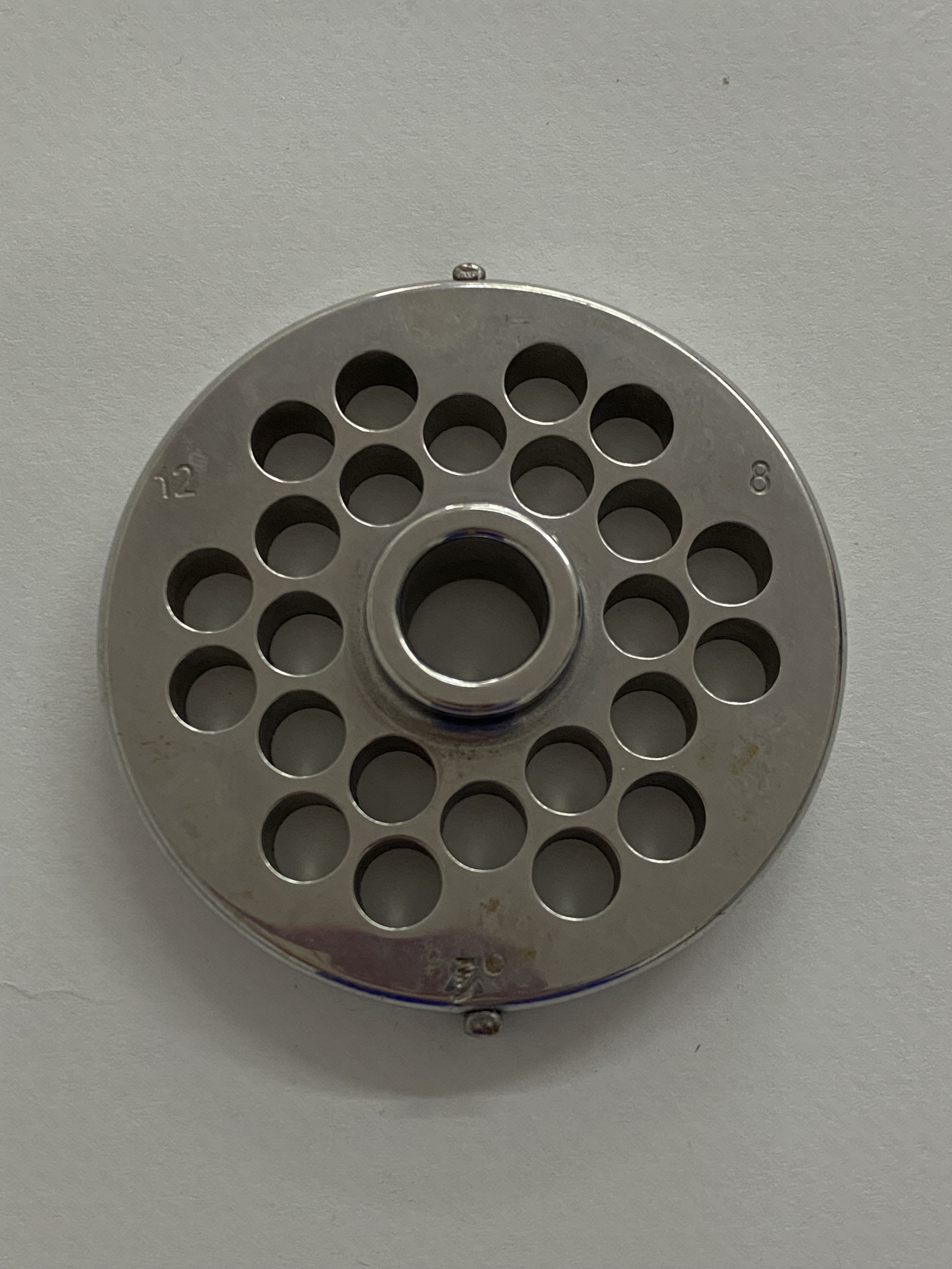 РЕШЕТКА С ОТВЕРСТИЯМИ D8ММ ДЛЯ МЯСОРУБКИ CRAZY PAN CP-MG12S