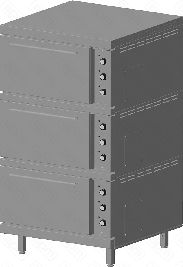 ШКАФ ЖАРОЧНЫЙ ITERMA ШЖ-3-840Х840Х1500-62